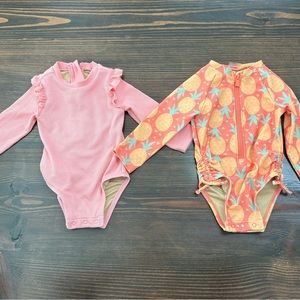 2 One Piece Rashguard Swimsuit for Baby